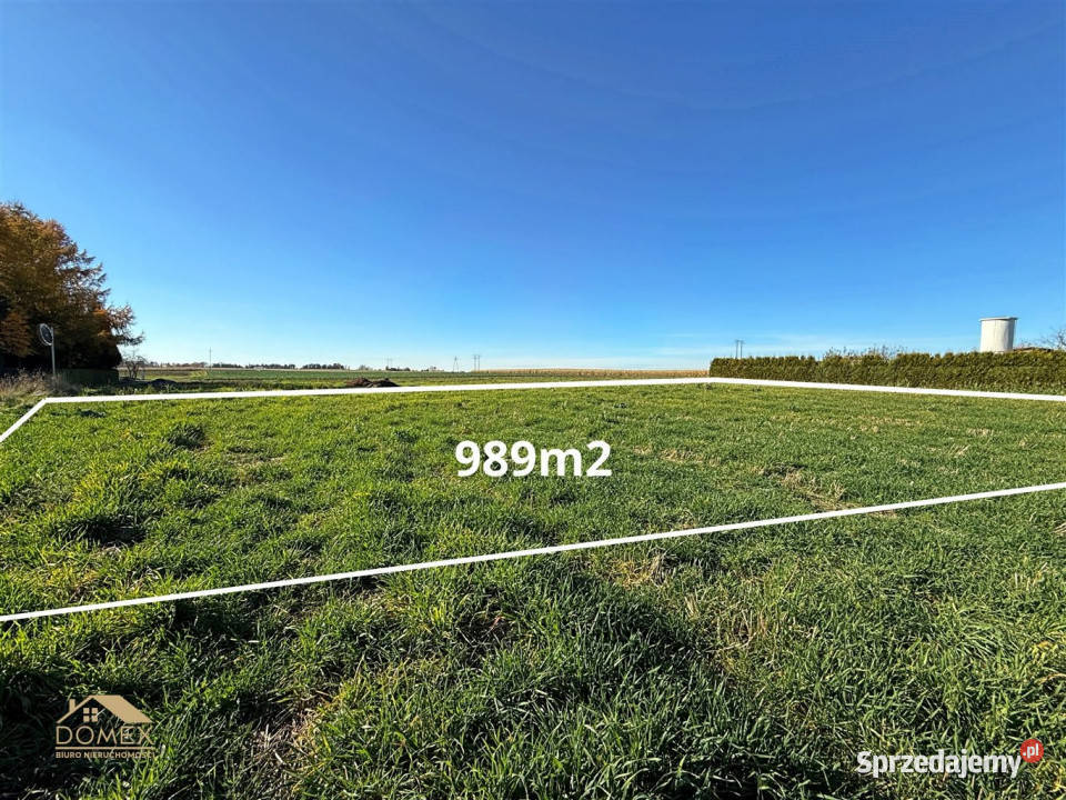 Działka Pszczyna 989 metrów