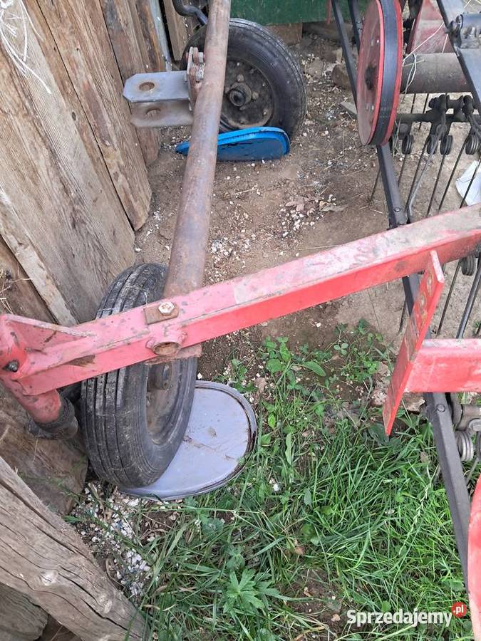 Sprzedam przetrzasarko zgrabiarkę tasmową nieuszkodzony małopolskie Pogorzany sprzedam