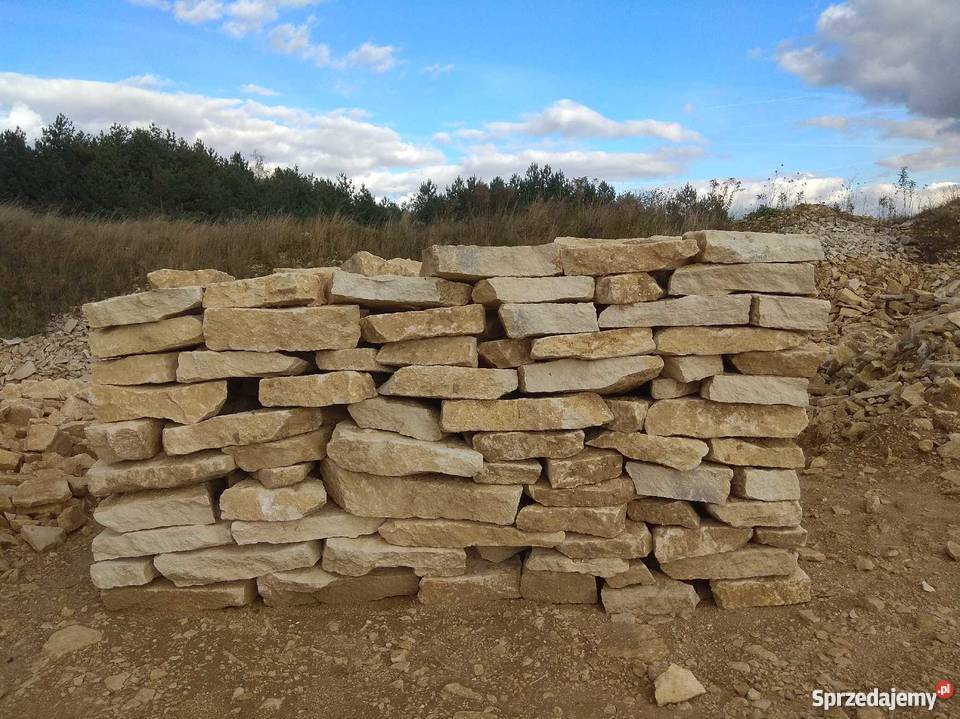 Kamień Naturalny Wapień Kamien na Ogrodzenia Kraków sprzedam