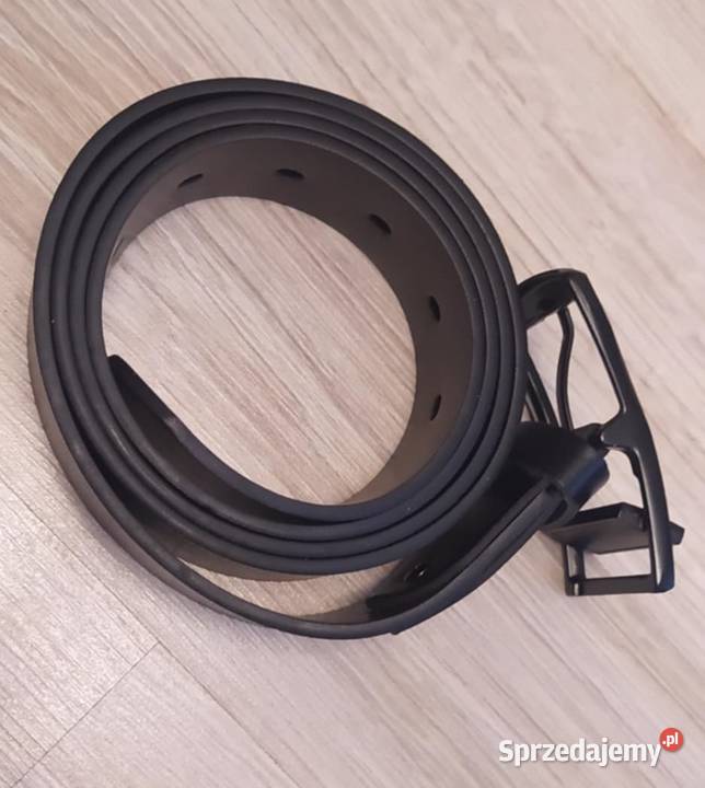 Pasek czarna skóra 132 Paski Kielce