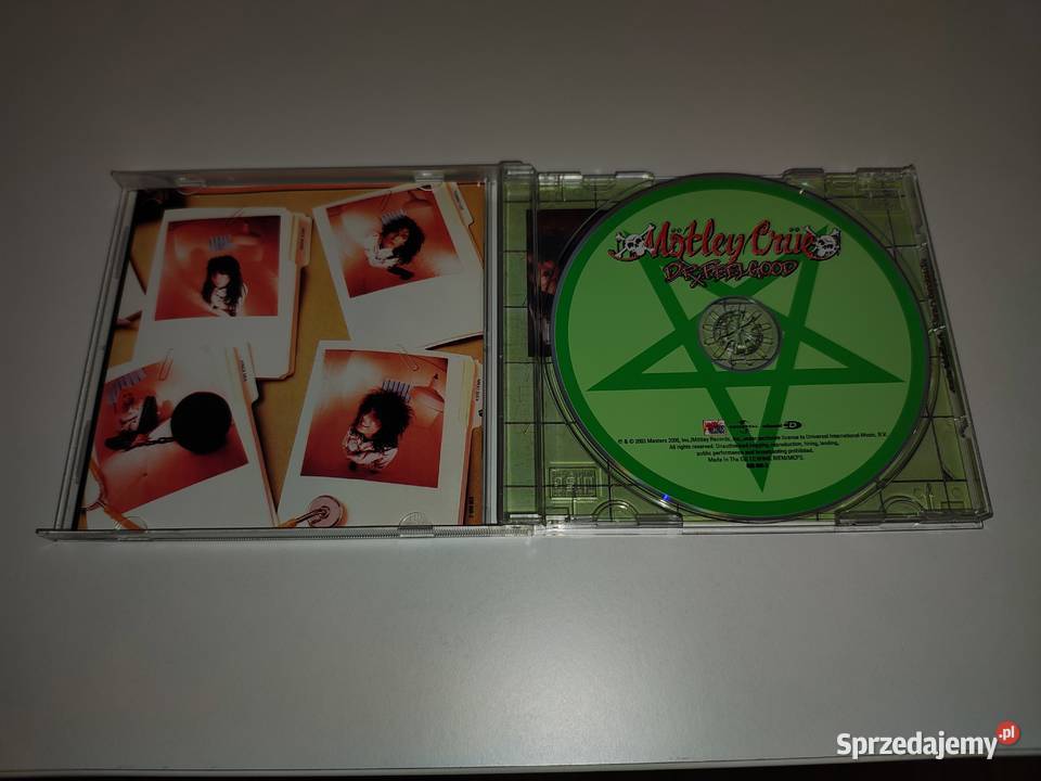 MOTLEY CRUE Dr Feelgood CD CD Kultura i Rozrywka Siedlce