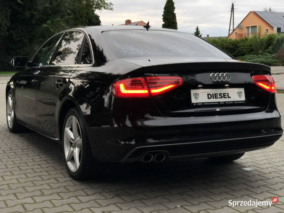 Audi A4 B8 LIFT Sline Sedan 2014r 20 TDI 190 ASR (kontrola trakcji) wielkopolskie Wijewo sprzedam