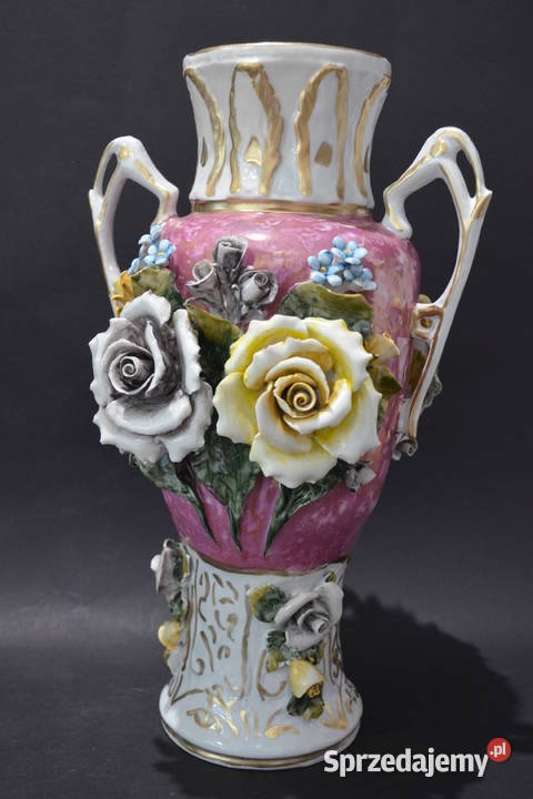 Porcelana Roceram Wazon waza Lalea do kolekcji Porcelana i szkło Środa Wielkopolska
