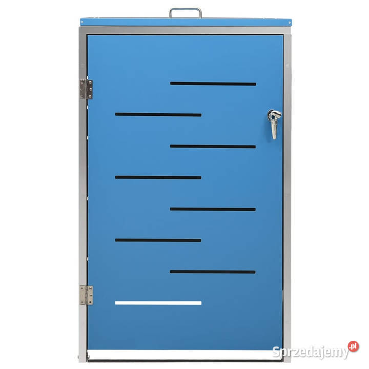 Osłona na 1 kosz na śmieci 69x775x1125 stal