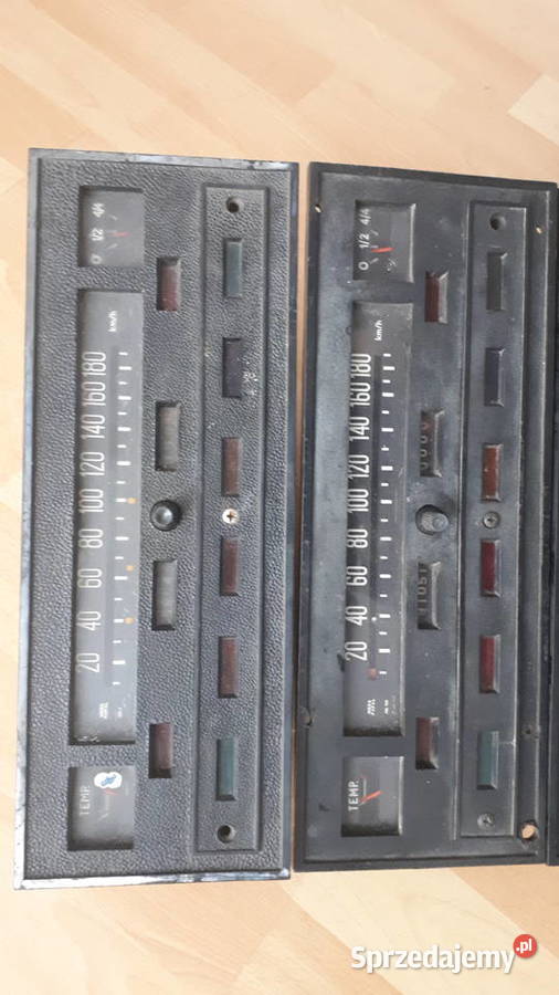 Fiat 125p 3 x prędkościomierze osobowe Gliwice