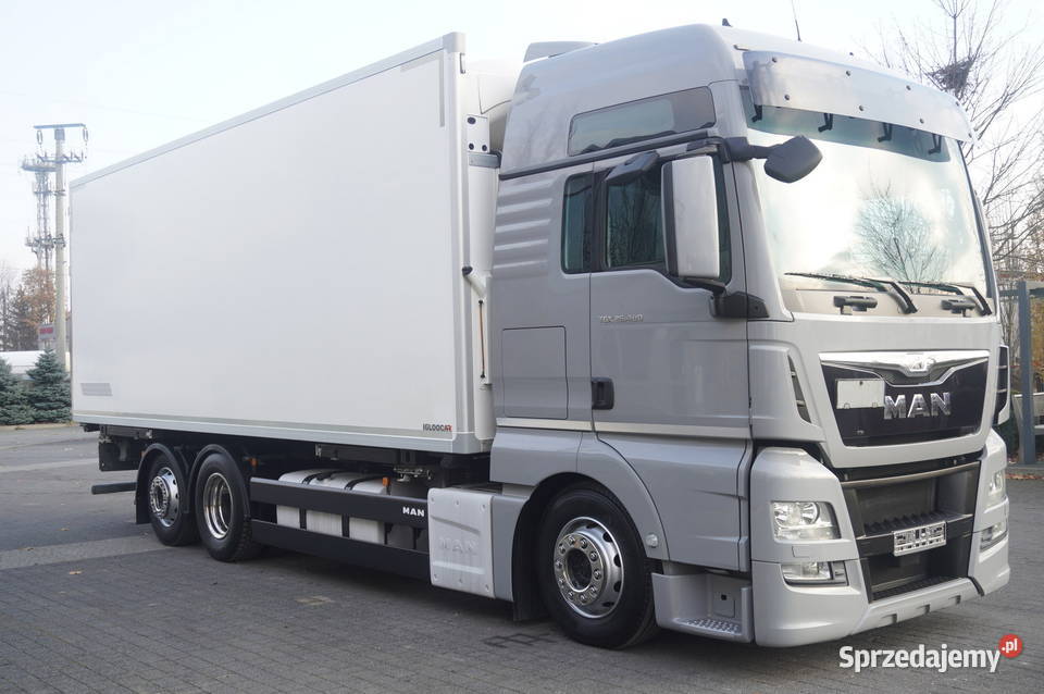 Man TGX 26480 6x2 Chłodnia Igloocar 18 palet lodówka małopolskie Kraków