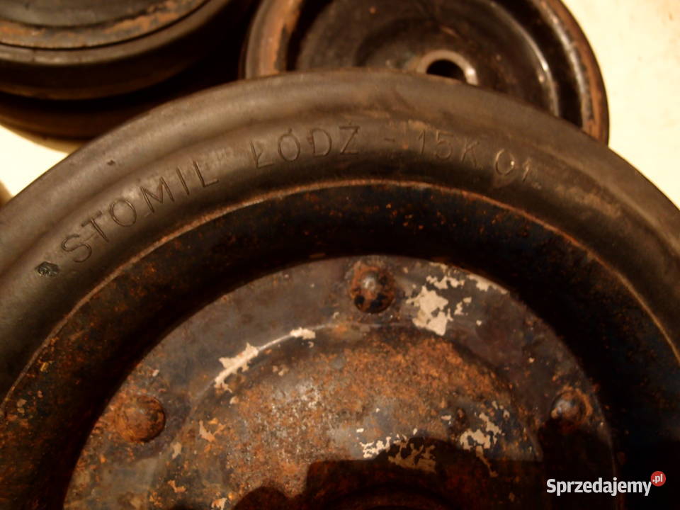 Solidne kółka do wózka platformowego pełne fi łódzkie Łódź