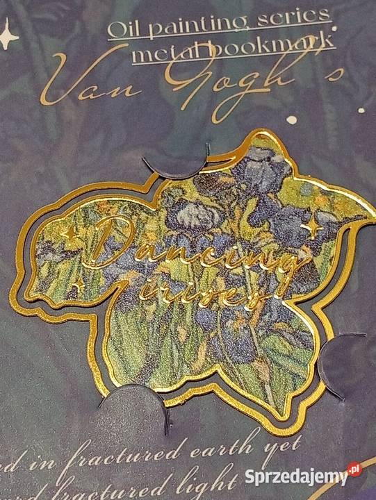 Zestaw dwóch zakładek do książek Irysy Van Gogh Pozostałe zachodniopomorskie