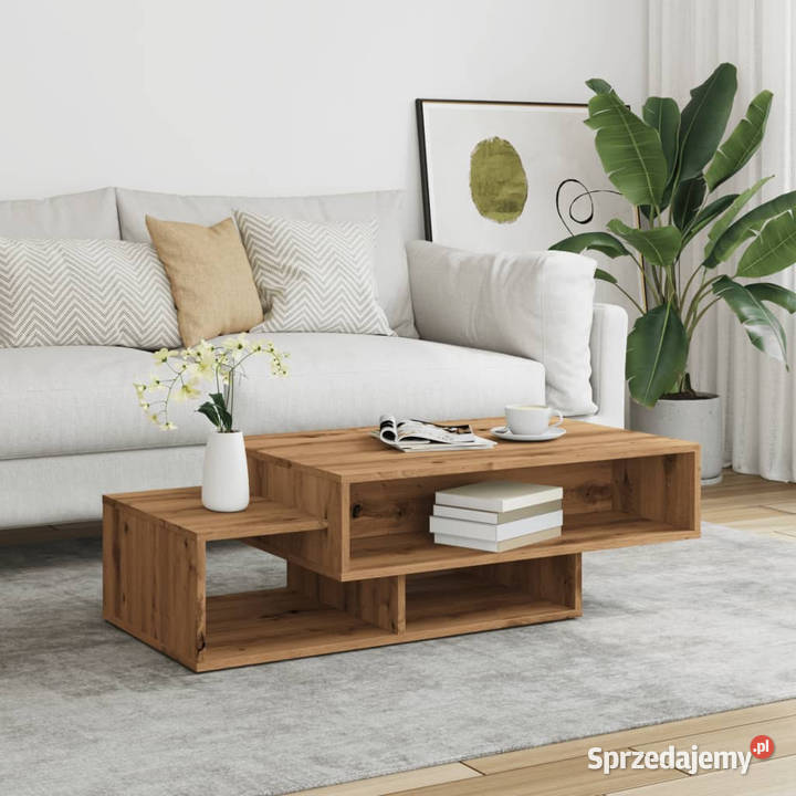 Stolik kawowy dąb artisan 105x55x32 WM856671 mazowieckie Warszawa