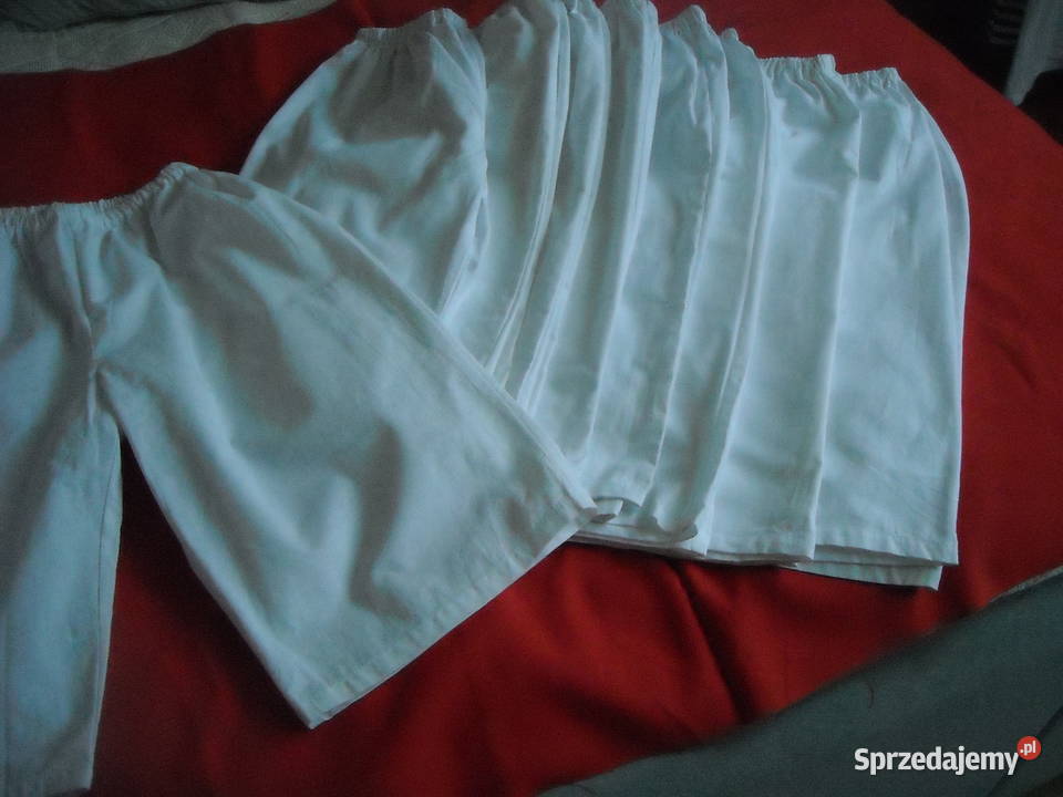 spodnie cukiernicze rybaczki S Zielona Góra