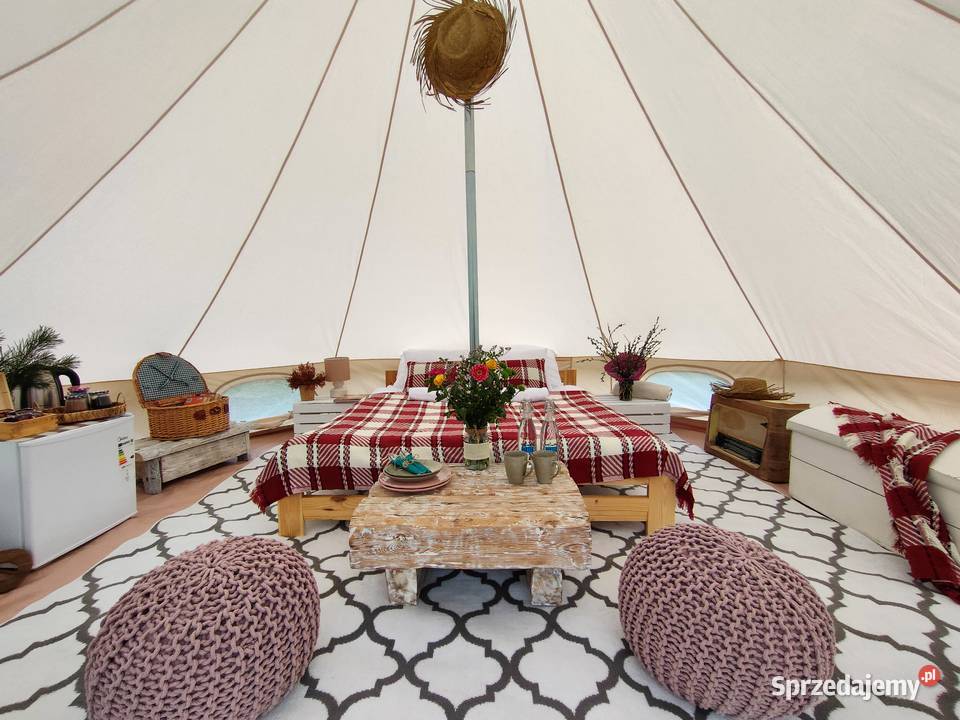 Namioty glampingowe wodoodporne różne rozmiary
