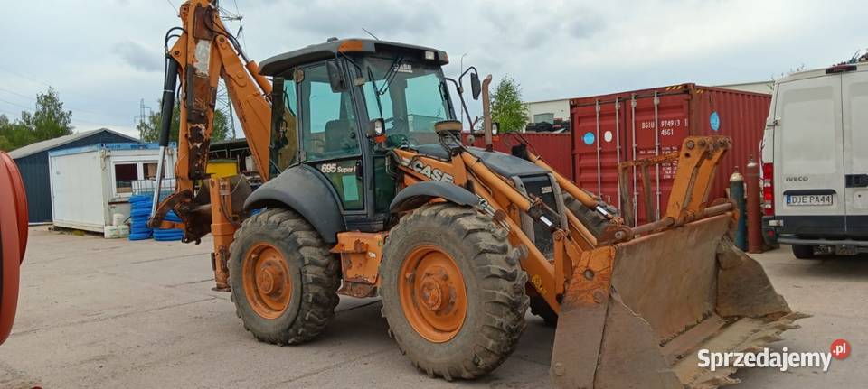 CASE 695 r koparko ładowarka podobma do JCB i Jelenia Góra