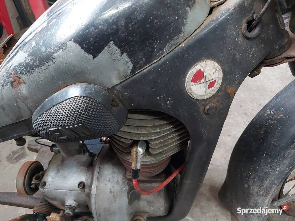 Emw bmw r35 awo simson 1955 na chodzie Stoczek Łukowski