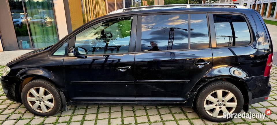 Volkswagen Touran I 20 TDi 140 Trendline isofix mazowieckie Warszawa