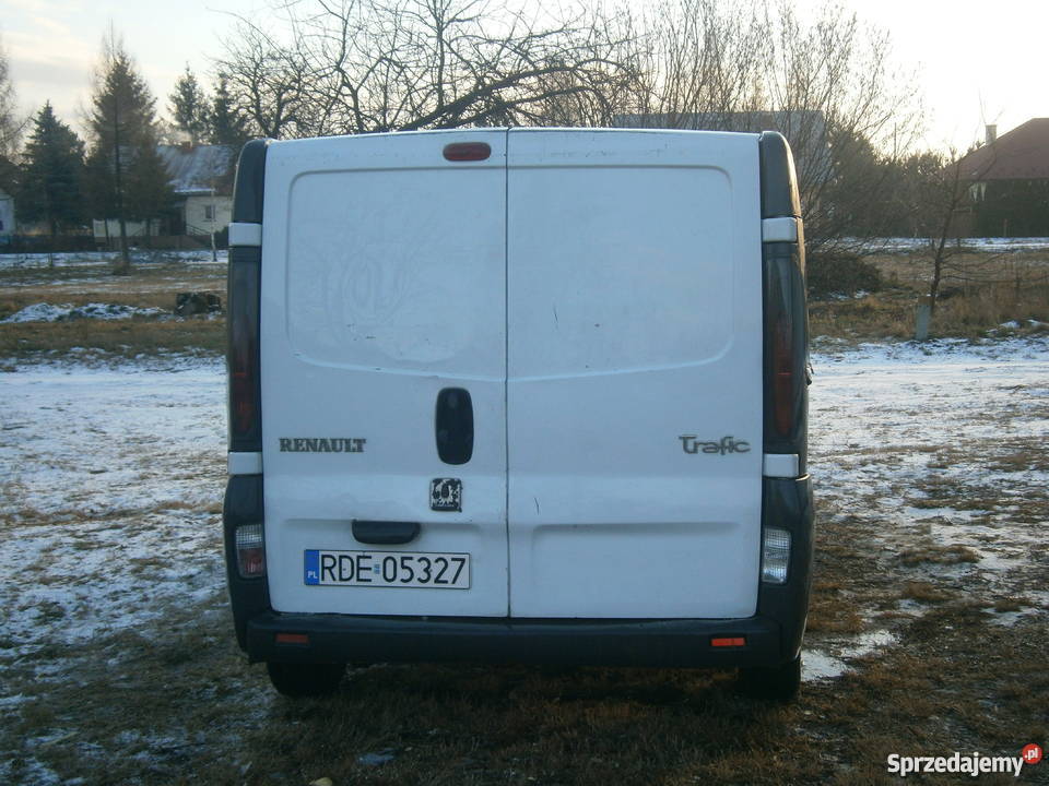 Renault Trafic Renault Trafic 19 dci 2005 homologacja na ciężarowe Pilzno sprzedam