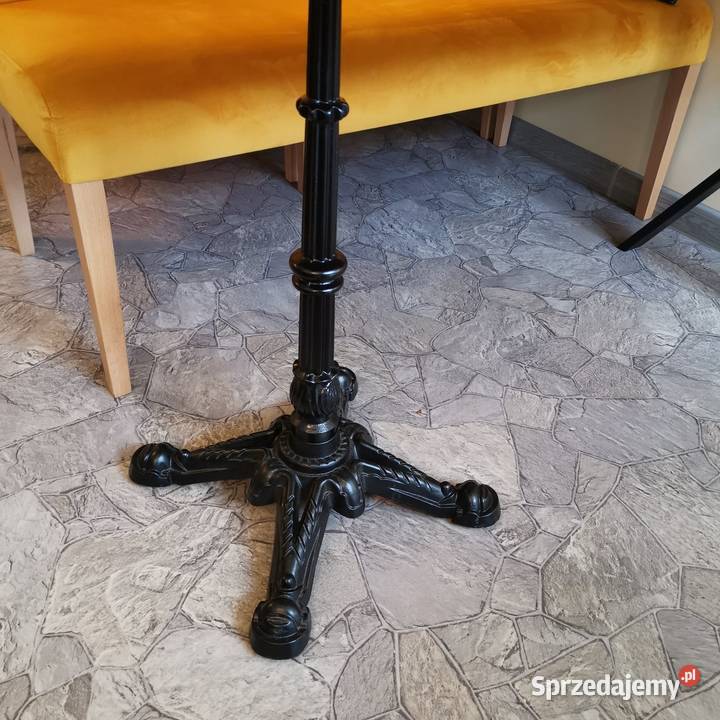 Stoliki dębowe na żeliwnych nogach 130cm sprzedam