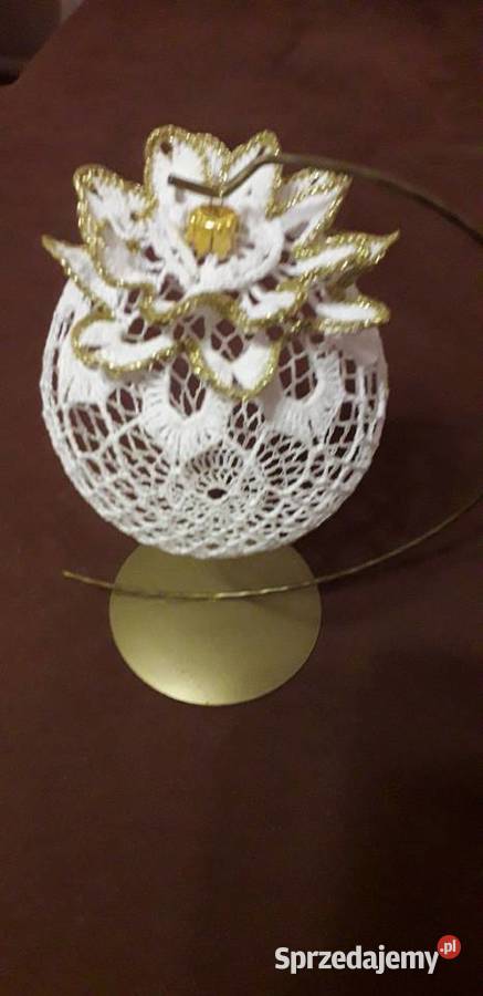 Bombka na szydełku Łódź