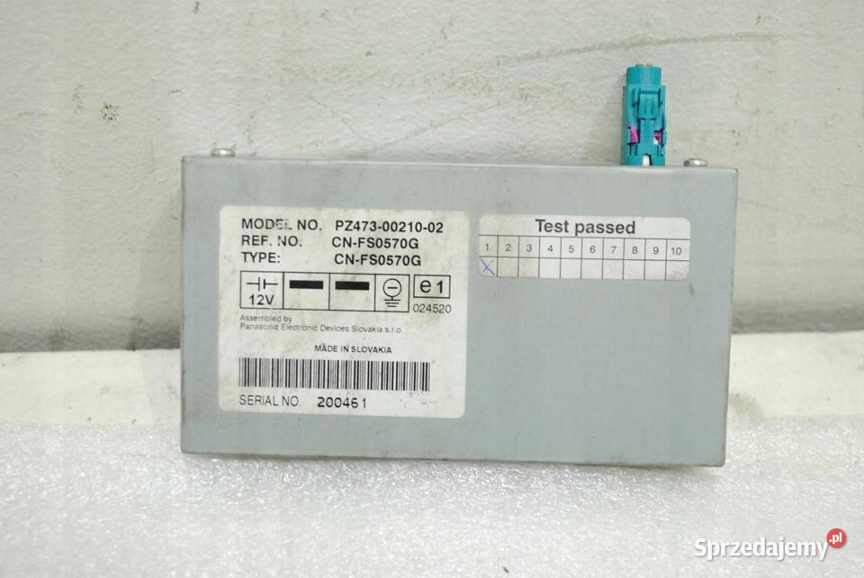 MODUŁ RADIA DAB PZ4730021002 AVENSIS T25 LIFT wielkopolskie