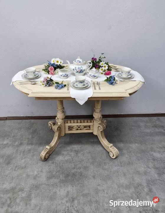 Ładny Stół Eklektyczny AntykiMarki Marki
