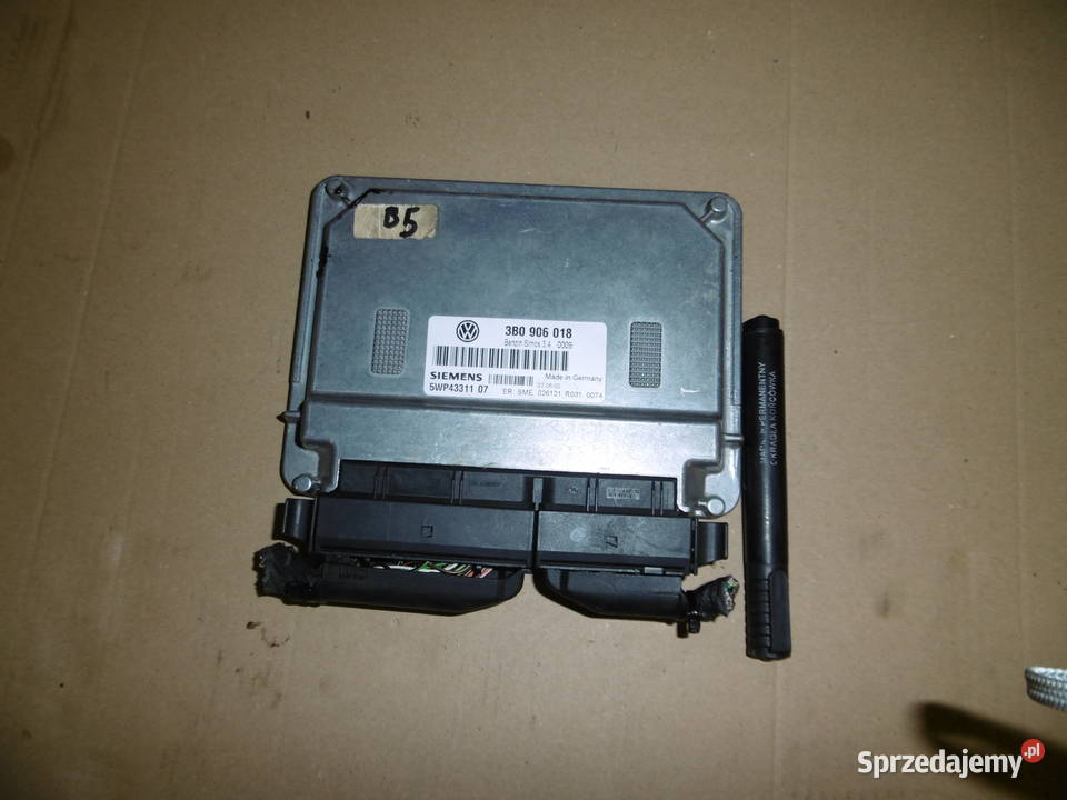 Sterownik komputer silnika 3B0906018 vw passat Części Szczecin sprzedam