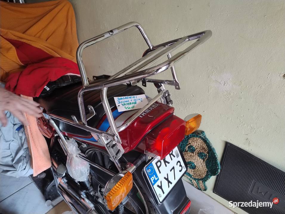 Bagażnik Yamaha chromowany tylny plus boczne Krotoszyn