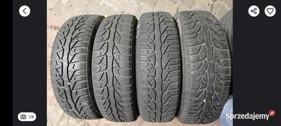 Sprzedam koła z oponami 17565r15 Kleber zima 4 Gostyń