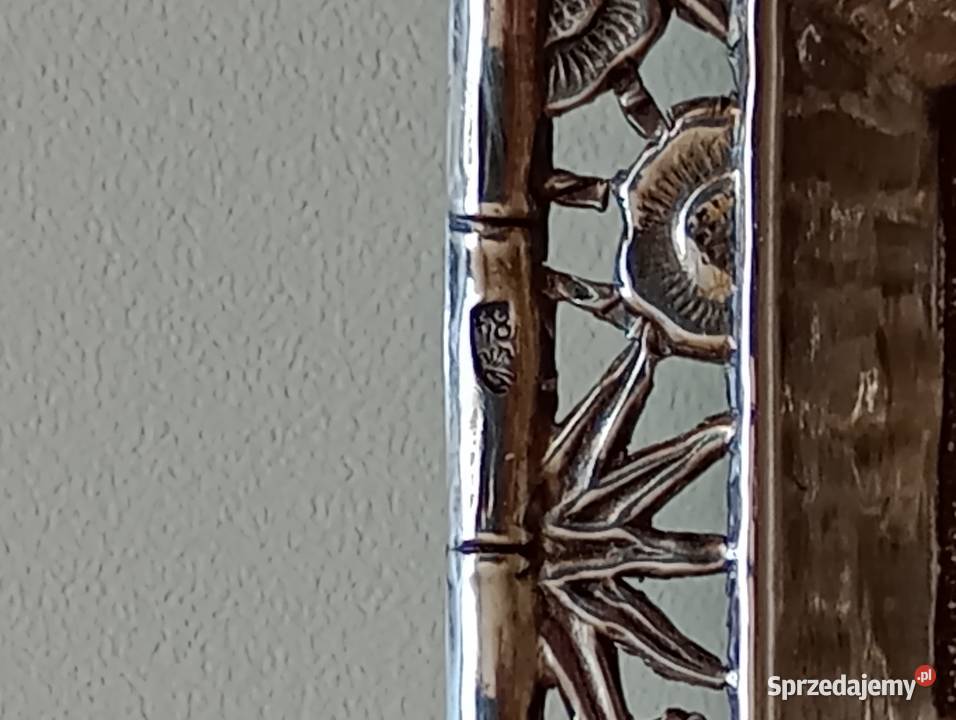 Piękna srebrna misa Antyk Chiny Fantastyczna Mosina sprzedam