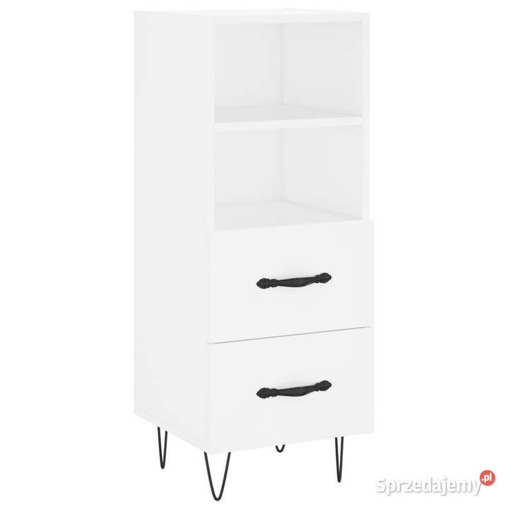 Wysoka szafka biała 345x34x180 materiał mazowieckie Warszawa sprzedam