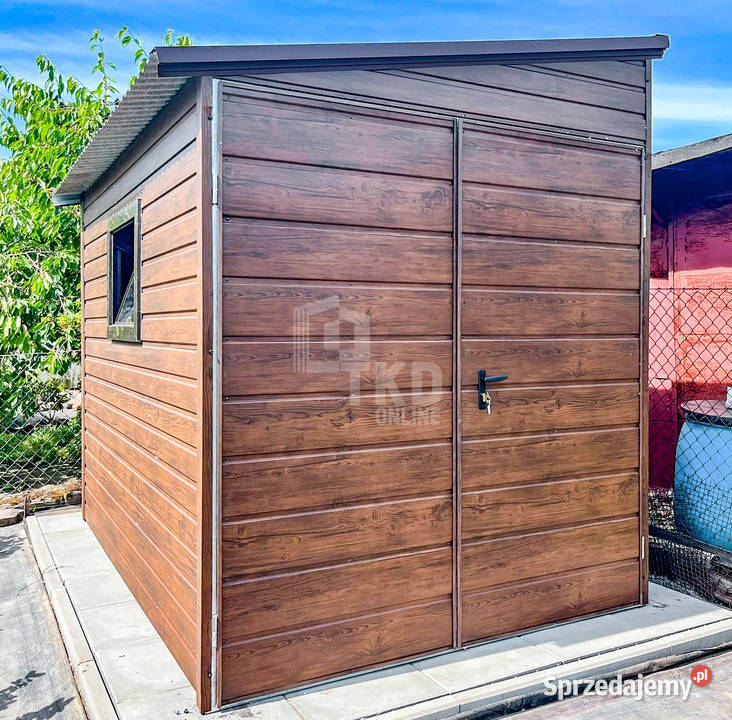 Schowek Domek Ogrodowy 3x2m Brama dwuskrzydłowa wielkopolskie Września