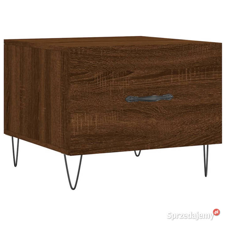 Stoliki kawowe 2 brązowy dąb 50x50x40 WM829395 Warszawa