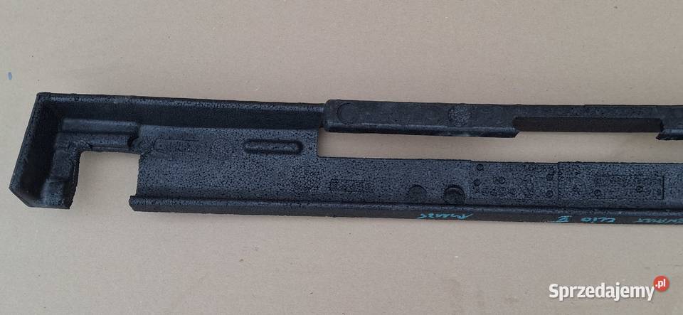 RENAULT CLIO V 5 ABSORBER ZDERZAKA TYŁ STYROPIAN Bieleń