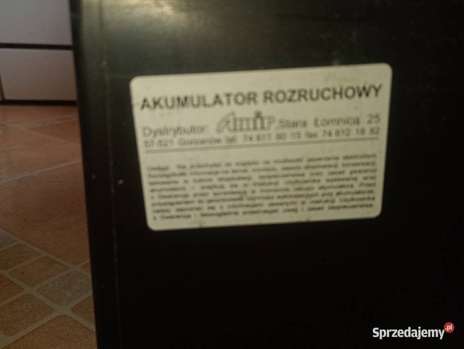 Roczny akumulator 62 ah dynnamic dolnośląskie Wrocław