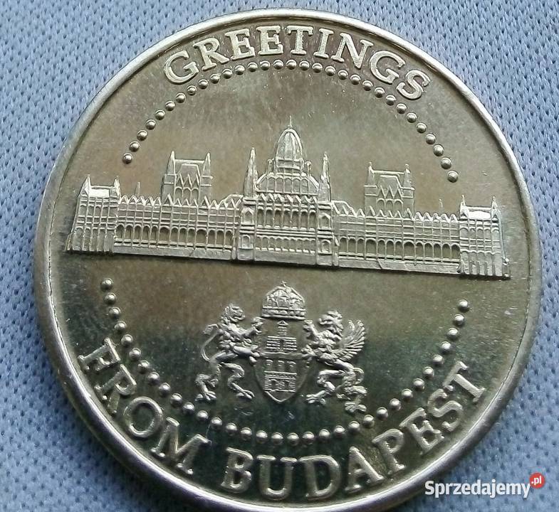 MONETA PAMIĄTKOWA Z BUDAPESZTU Legionowo