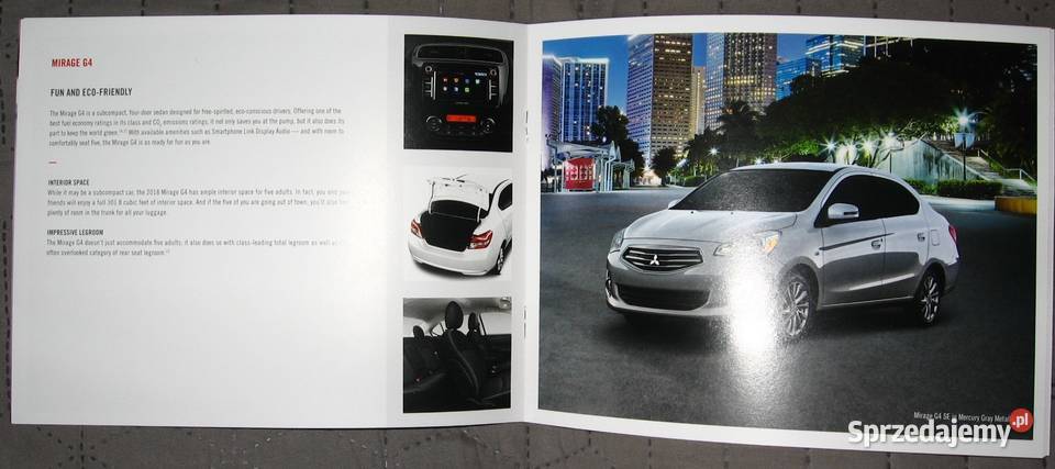 Mitsubishi 2018 Model Line Up prospekt katalog pomorskie