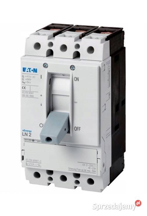 EATON ROZŁĄCZNIK MOCY LN2250I 250A 3P 690V Zabezpieczenia i rozdzielnice