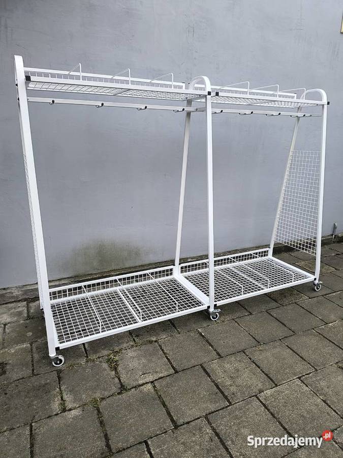 Wieszak do szatni 8 stanowiskowy mobilny Warszawa