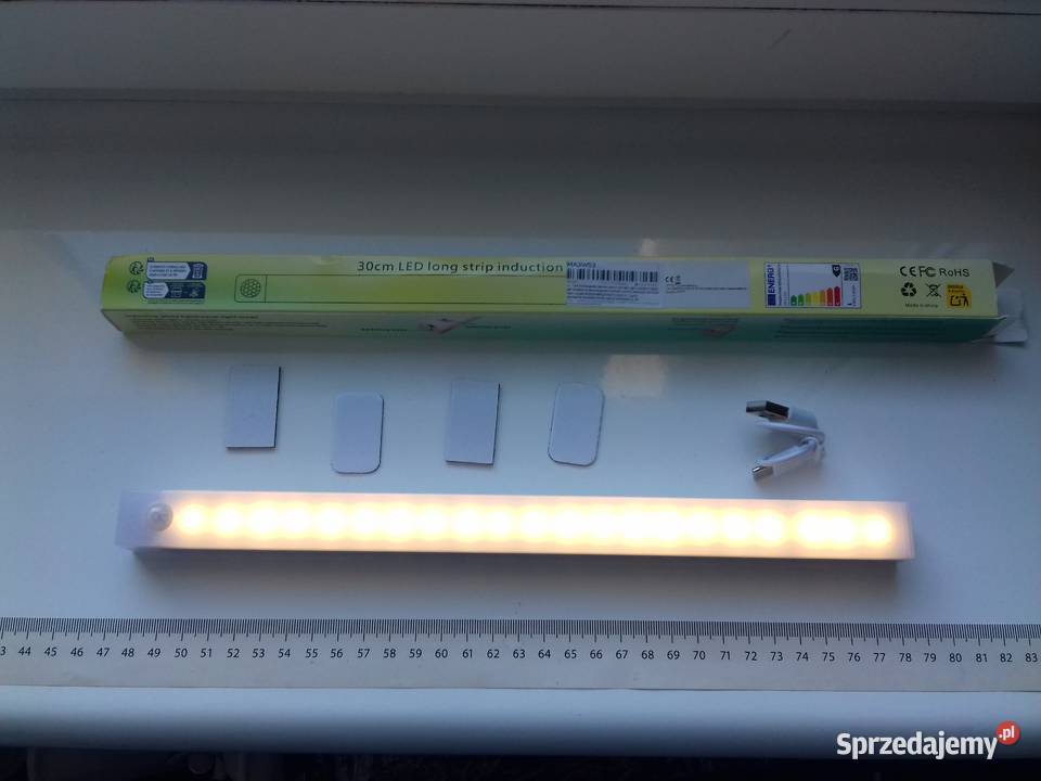 Lampka LED na czujnik ruchu i jasności 30 biały Bydgoszcz