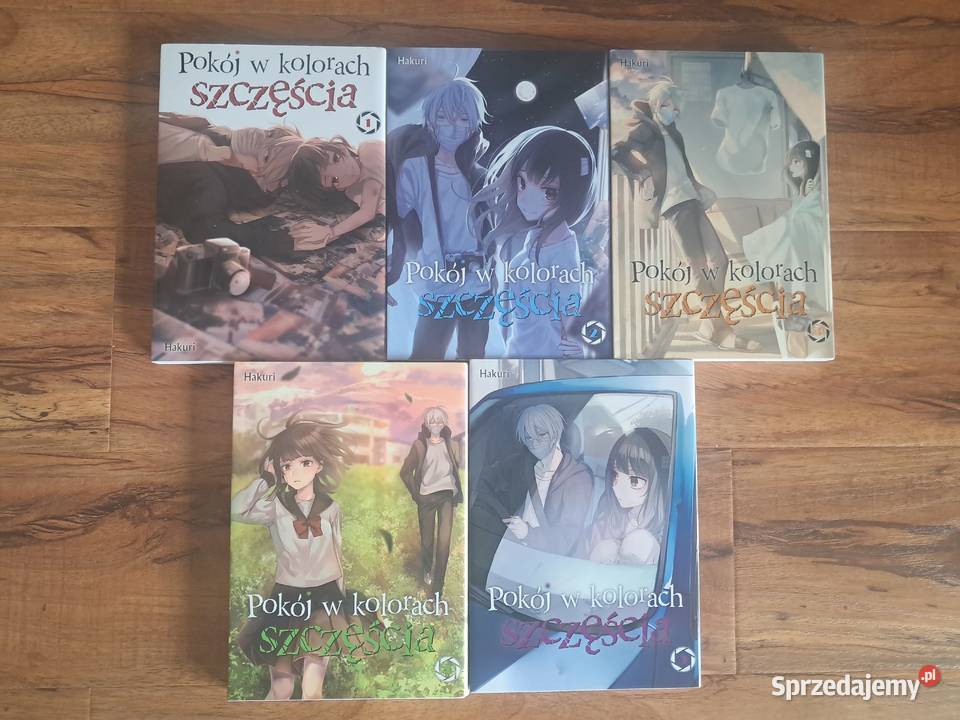 zestaw 5 książeczek manga pokój w kolorach Sandomierz