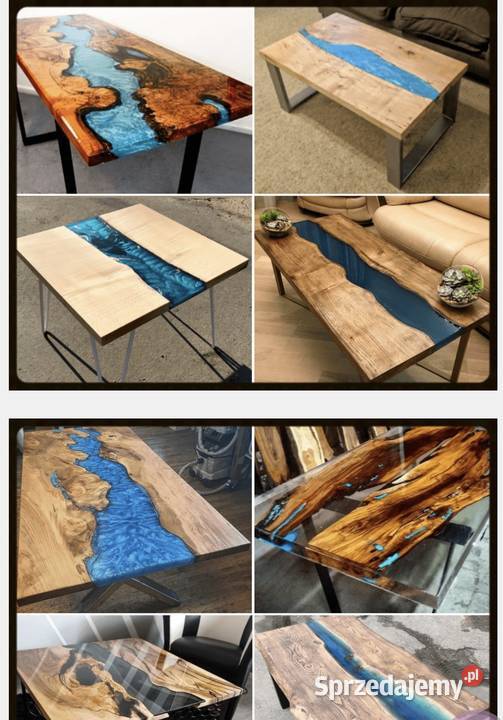 stół z żywicą epoksydową na wymiar Bydgoszcz