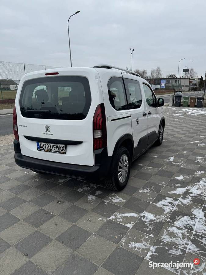 Peugeot Rifter 7 osób2019poj 12 benzynaprzebieg kujawsko-pomorskie Ciechocinek