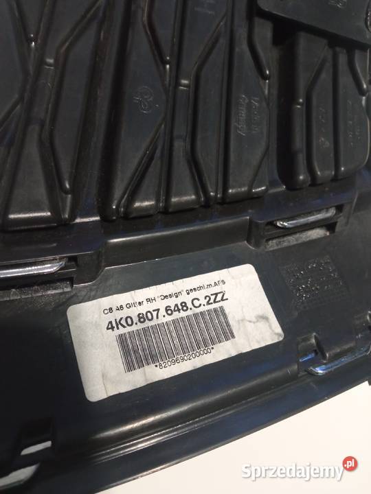 Audi A6 kratka zderzaka przedniego prawa osobowe Żabno