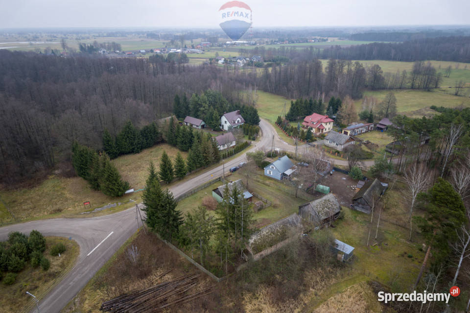 SIEDLISKO Z POTENCJAŁEM W SERCU NATURY drewniane Brzuza