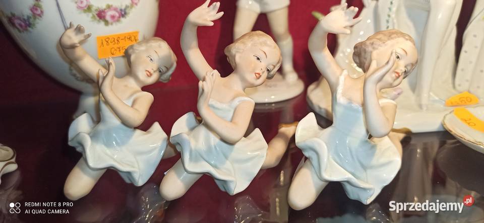 Figurka baletnicy Wallendorf W 1764 Syg 1964 r Gdańsk