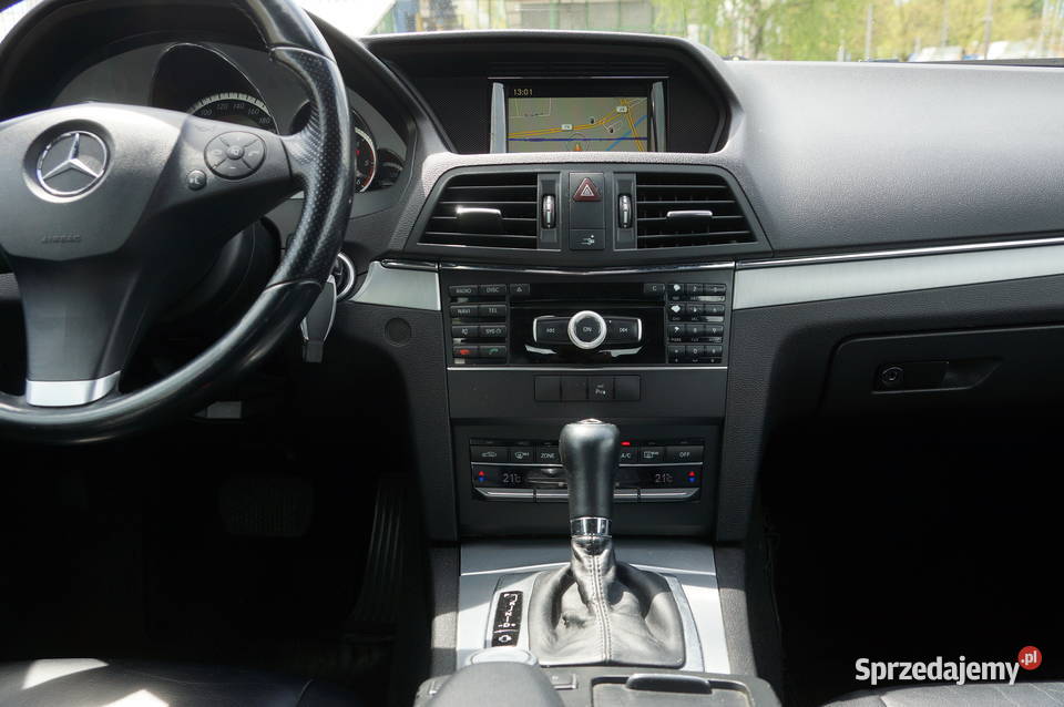 Mercedes E220 CDI 22 Diesel 163 Automat Navi aluminiowe felgi Nowy Sącz