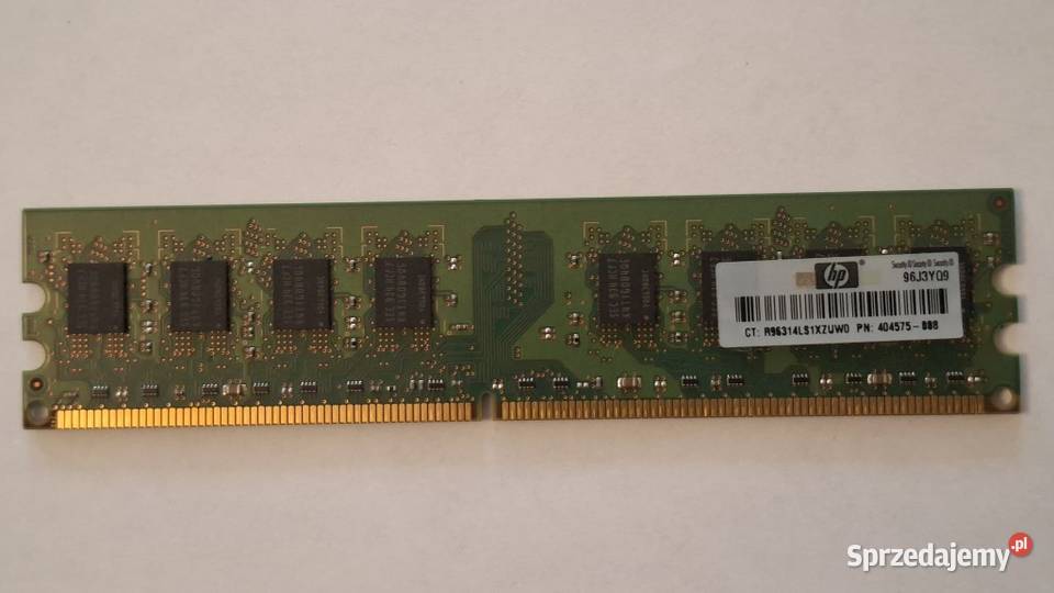Pamięć Samsung M378T5663EH3CF7 2GB DDR2 6400U lubuskie Zielona Góra sprzedam