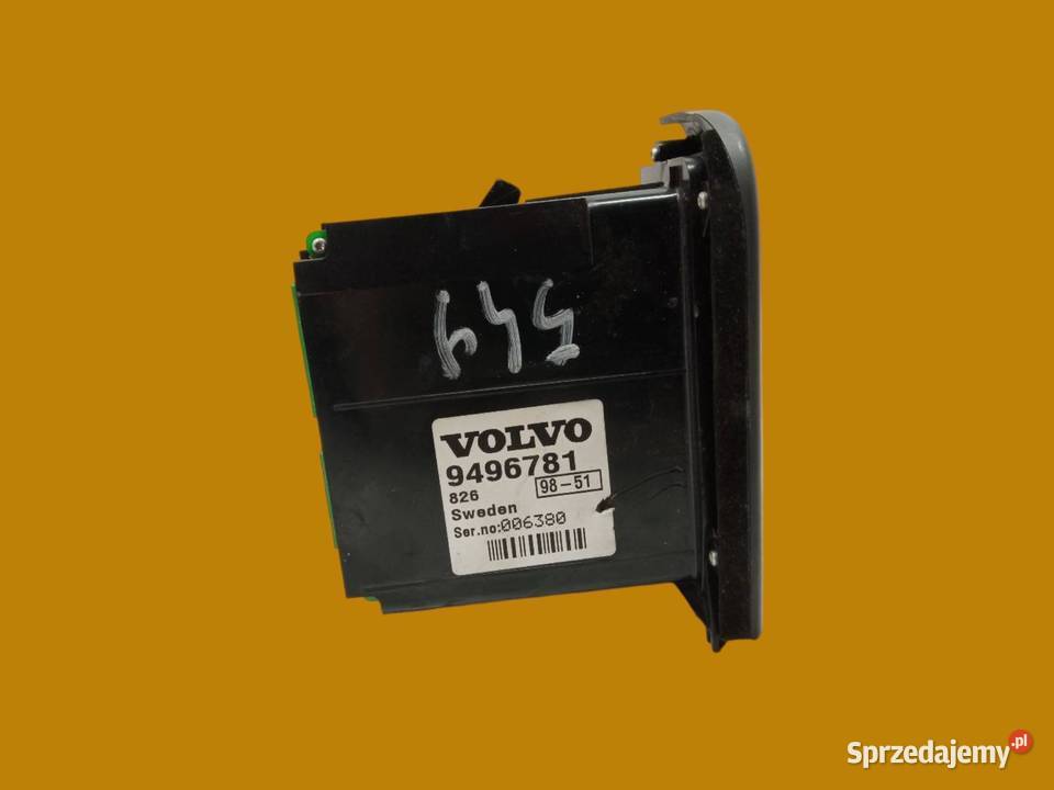 PANEL STEROWANIA TELEFONEM 9496781 Volvo S80 I Rok produkcji 1998 świętokrzyskie