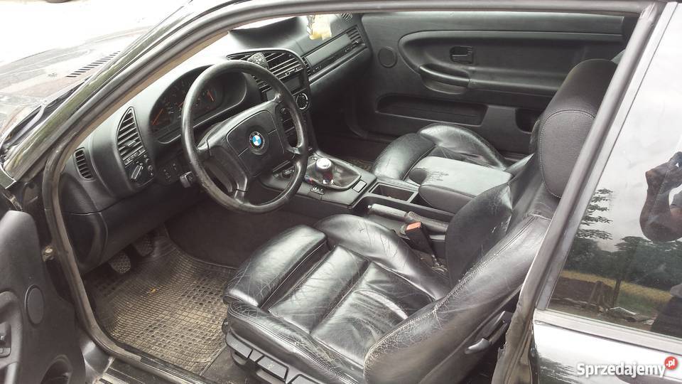 Bmw e36 coupe m52b25 m pakiet czarny Seria 3 Łowicz