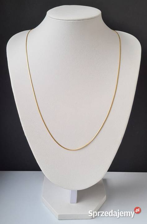 Złoty łańcuszek próba 75018k Długość 60 540 Waga złoto Otwock sprzedam