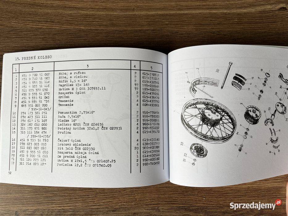 NOWA CZESKA KSIĄŻKA SERWISOWA JAWA 50 MUSTANG Bielsko-Biała sprzedam