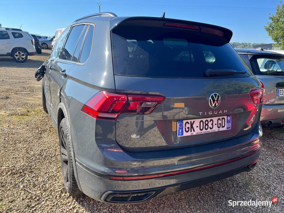 VOLKSWAGEN Tiguan II 20 TSi 150 BlueMotion DSG7 szary pomorskie Gdańsk